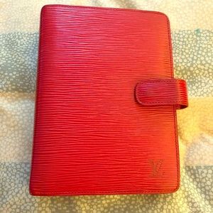 Authentic Louis Vuitton MM Agenda